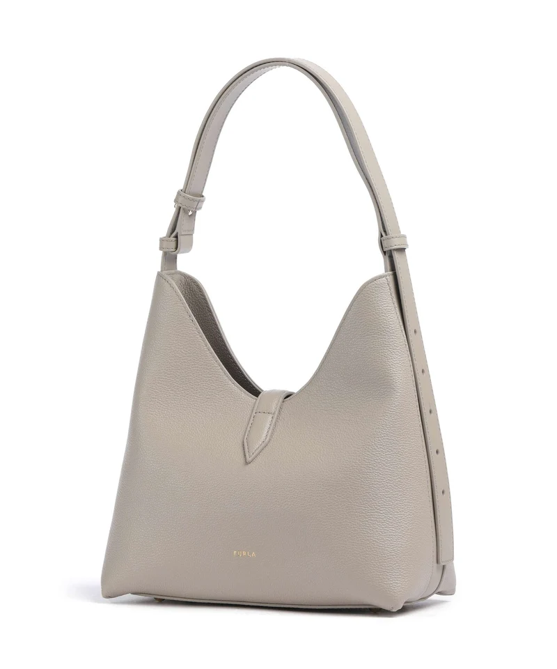 Furla Goccia S Schultertasche linen