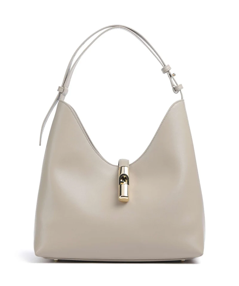 Furla Goccia M Beuteltasche linen