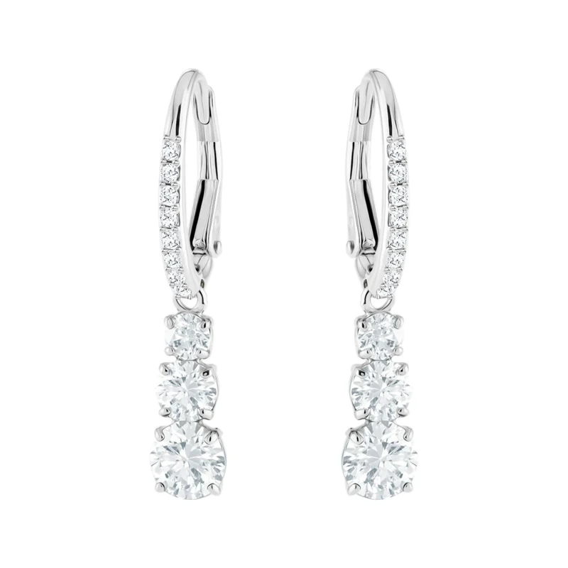 Swarovski Attract damen Ohrknöpfe Silber 5416155