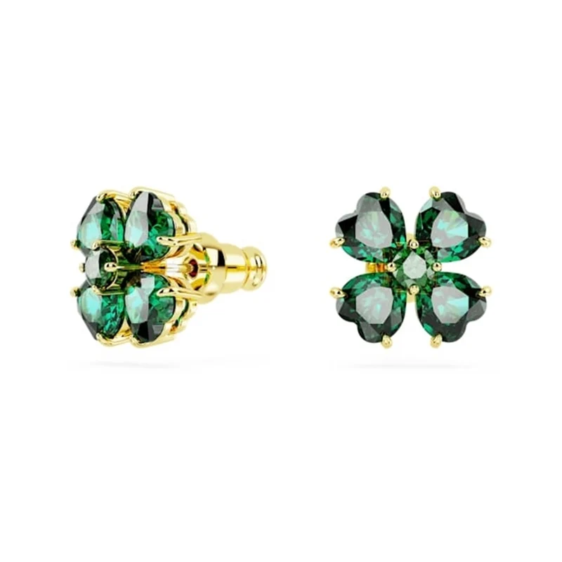 Swarovski Idyllia Goldfarbene Ohrknöpfe 5666236