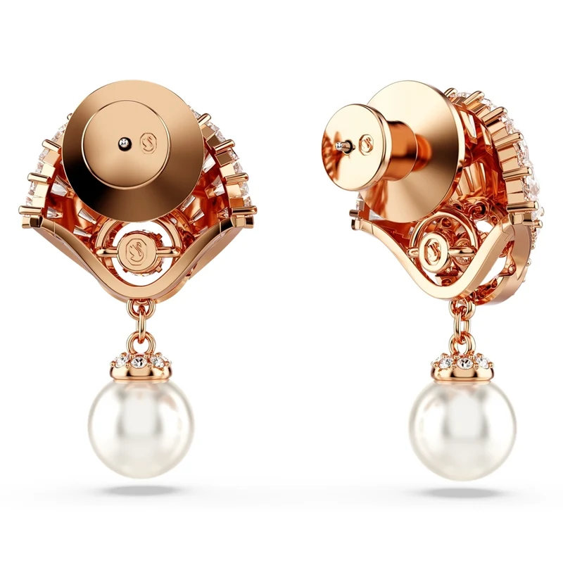 Swarovski Idyllia Rosé Goldfarbene Ohrknöpfe 5689196