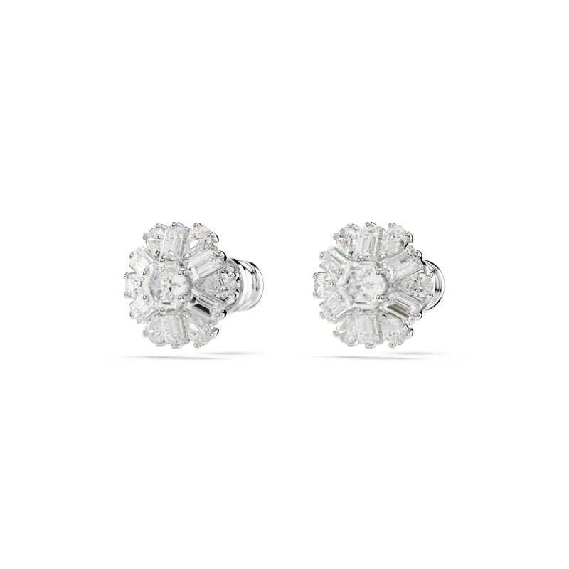 Swarovski Idyllia E Silver Coloured Ear Studs 5691483