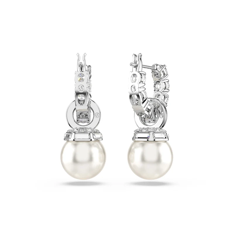 Swarovski Matrix Silver Coloured Ear studs 5691716
