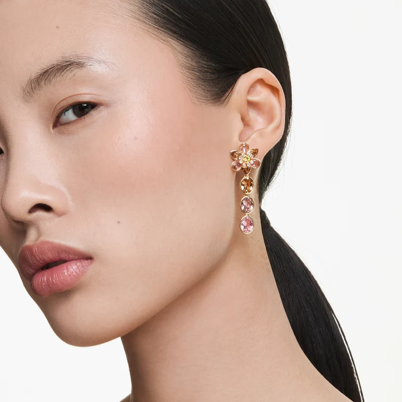 Swarovski Idyllia Goldfarbene Ohrringe 5732381