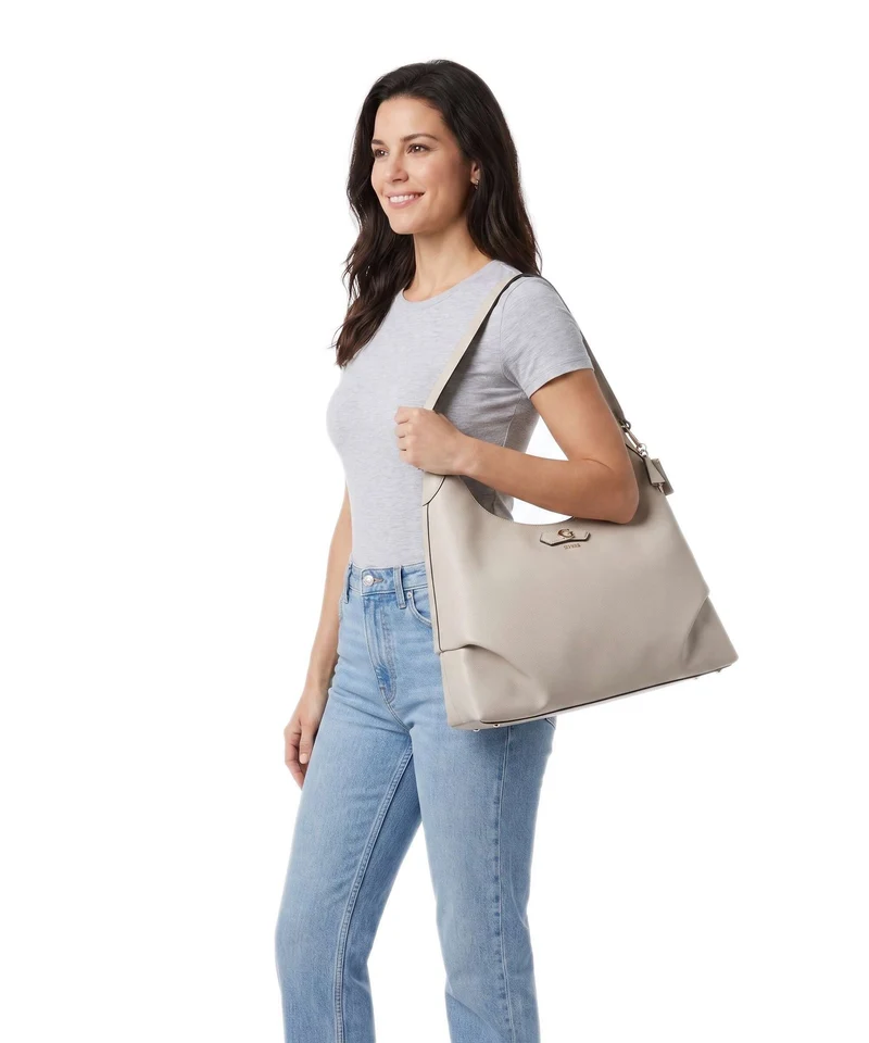 Guess Suzy Beuteltasche bone
