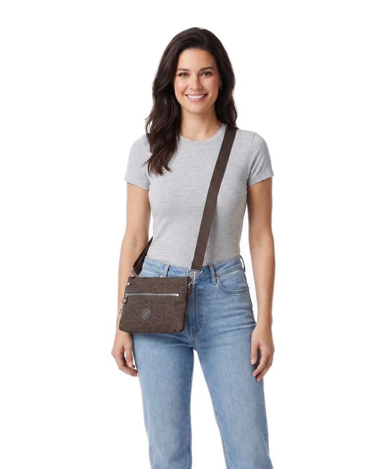 Kipling Elevated Riri Leo Umhängetasche soft leopard