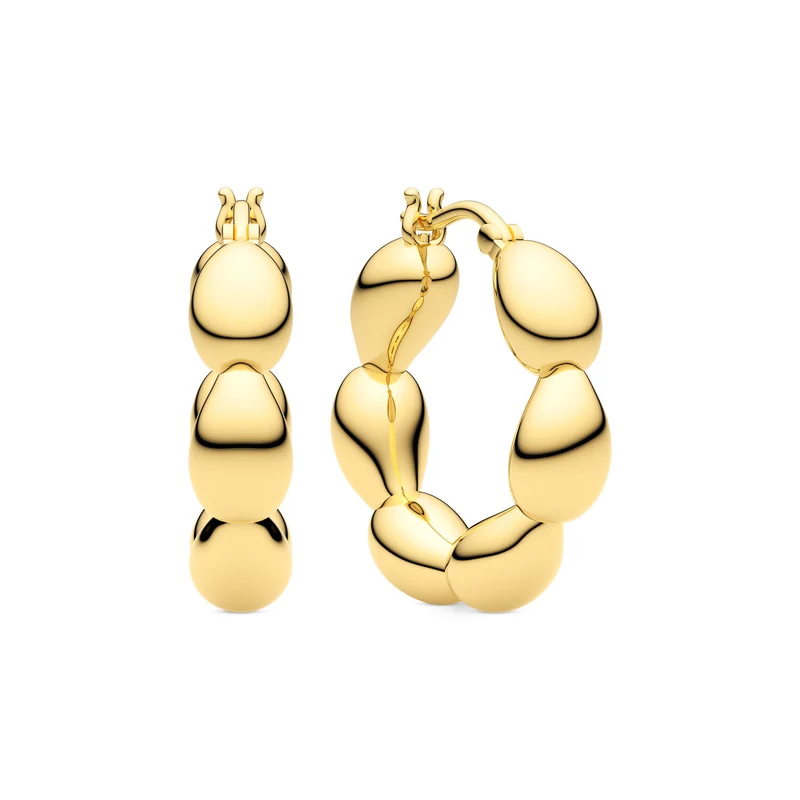 Sif Jakobs Gold Plated Goccia Cerchietto Piccolo Earrings SJ-E2596-YG