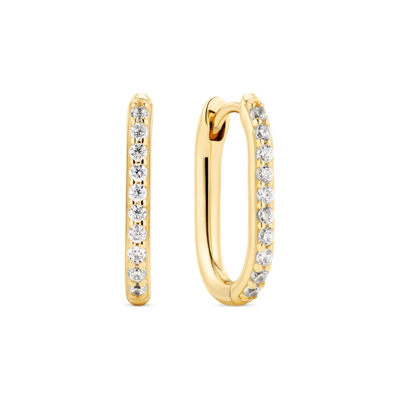Sif Jakobs Gold Plated Capriana Earrings SJ-E2600-CZ-YG