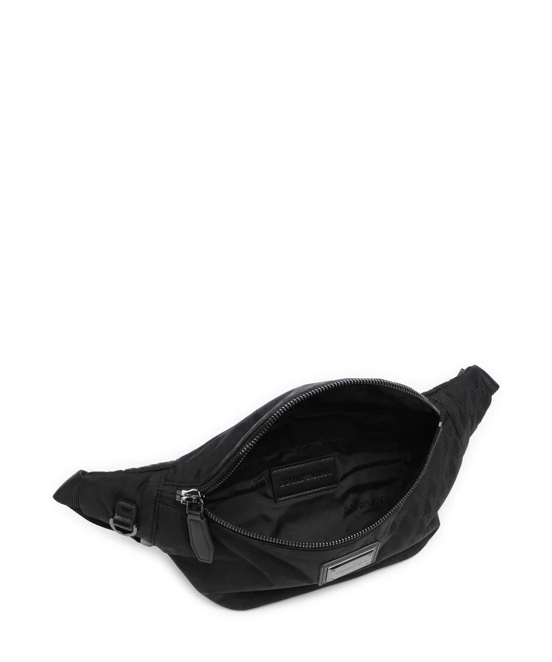 Emporio Armani Eagle All Over Gürteltasche black beauty