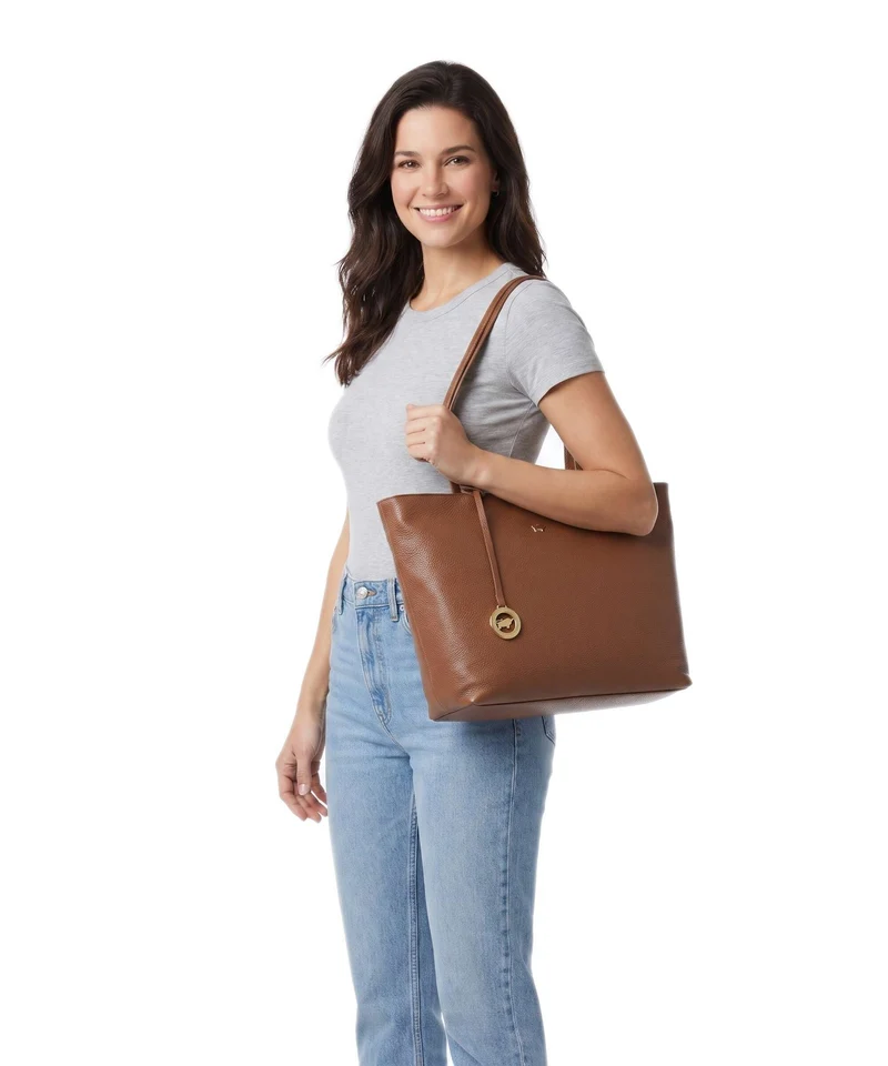 Braun Büffel Hanna S Shopper saddle brown