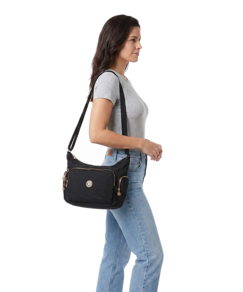 Kipling Elevated Gabb S Umhängetasche blush gold black