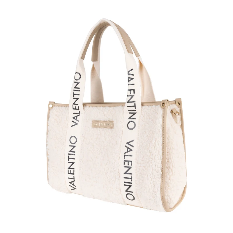 Valentino Bags Special Camy Taupe Shopper VBS7L301TAUPE