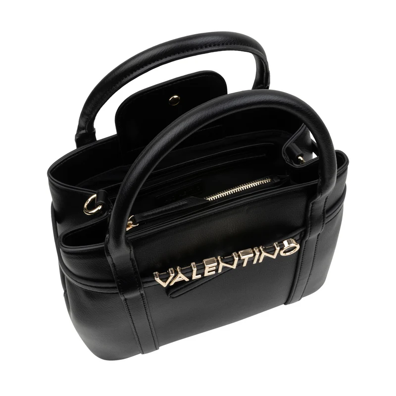 Valentino Bags Selma Re Black Handbag VBS8Y504NERO