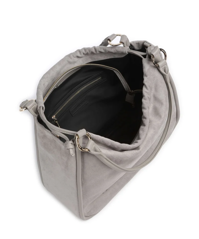 Valentino Bags Eirlys Red Bucket Handtasche antracite