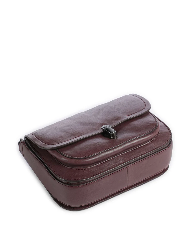 Aunts & Uncles Grandma's Luxury Club Mrs. Waffle Umhängetasche dark cherry