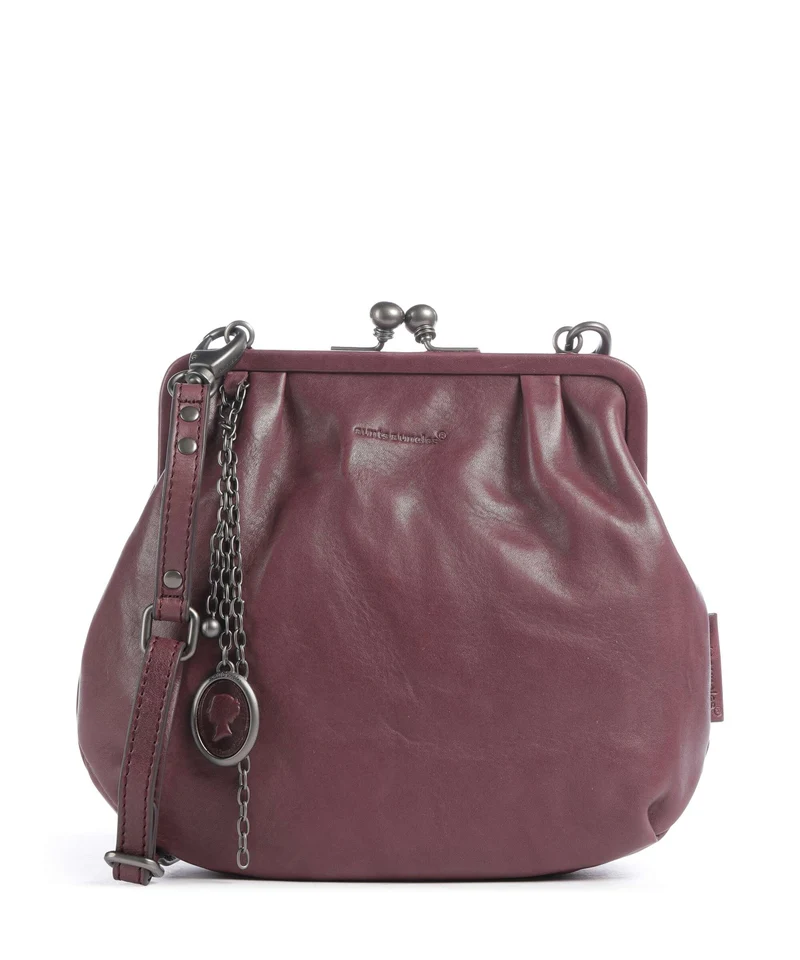 Aunts & Uncles Grandma's Luxury Club Mrs. Fortune Cookie Umhängetasche dark cherry