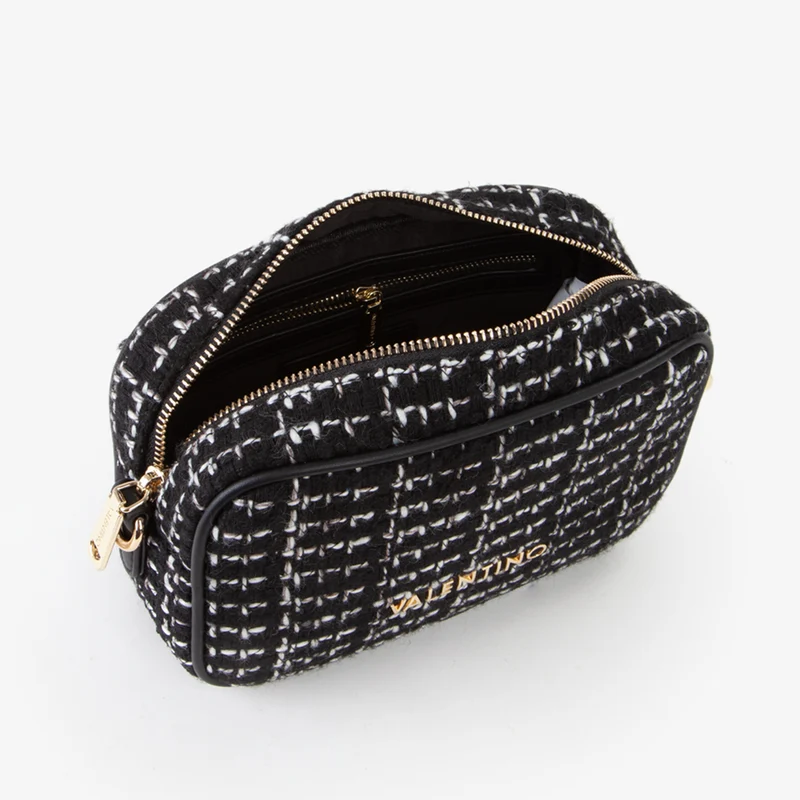 Valentino Bags Tweed Multi-coloured Crossbody bag VBS9JP51NERO/MULTI