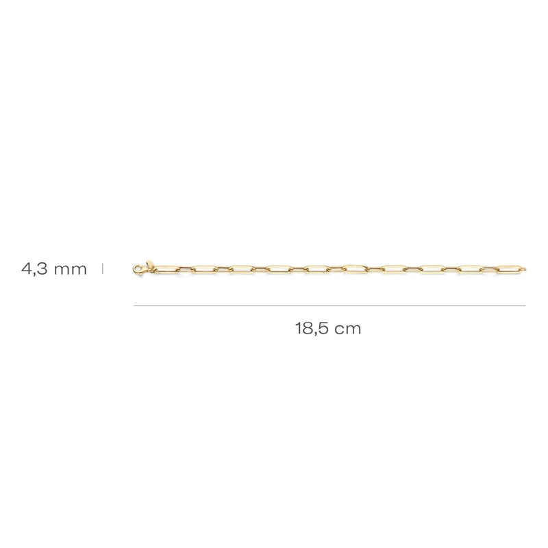 Blush 14 Karat Golden Bracelet 2229YGO