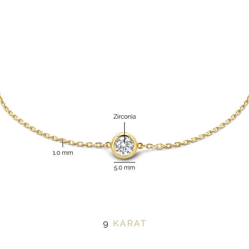 Beloro Jewels Monte Napoleone damen Armband Gold BO320009