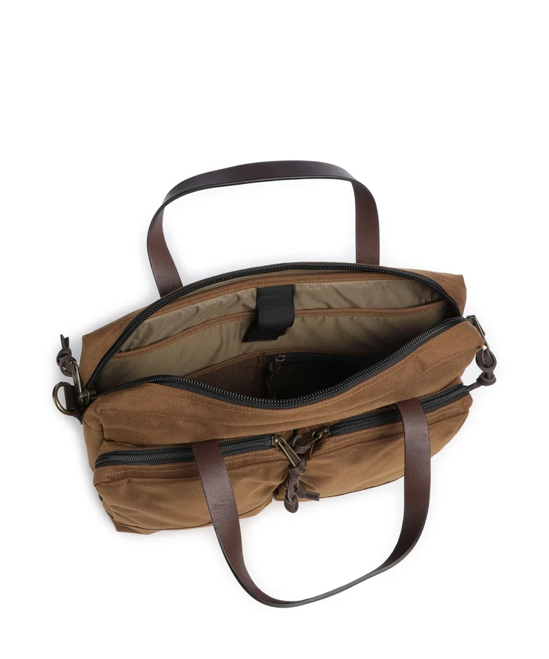 Filson Dryden Aktentasche whiskey