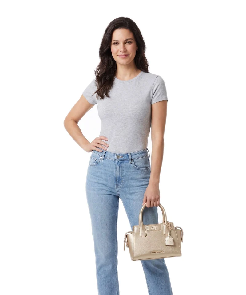 Armani Exchange Amelie S Handtasche light gold