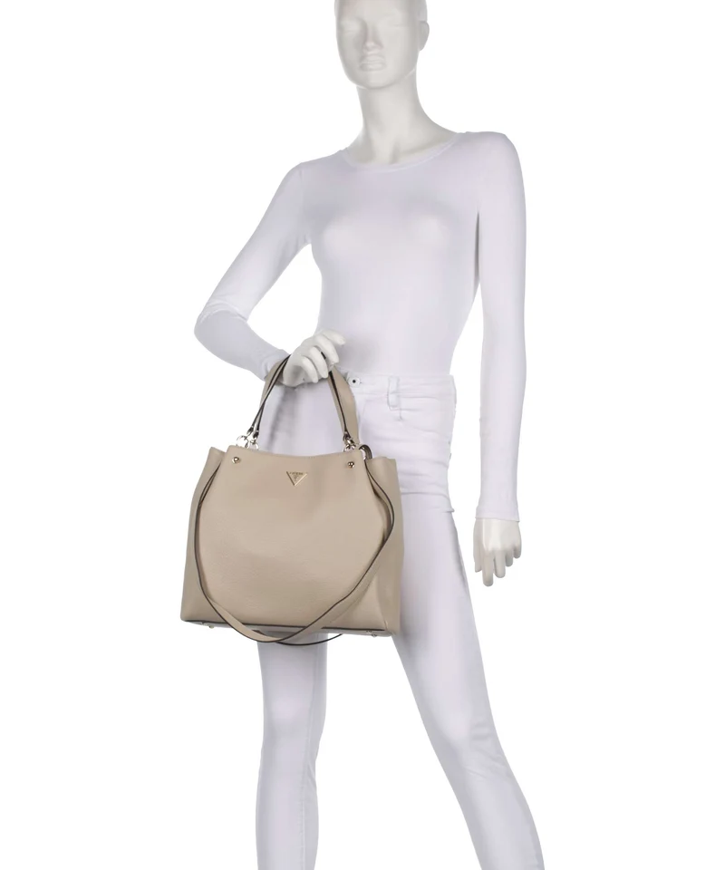 Guess Lorella Girlfriend Handtasche bone