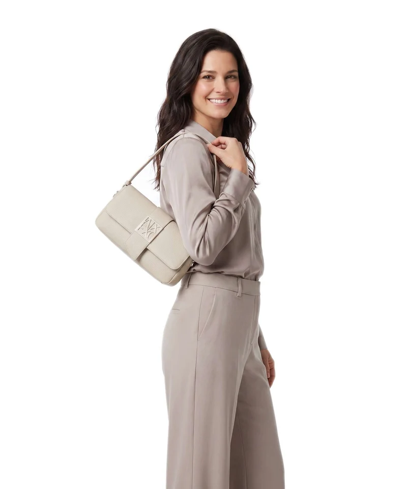 Armani Exchange Susy Soft Schultertasche script