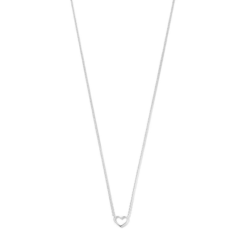 Isabel Bernard Cadeau d'Isabel 14 Karat | Weißgold Halskette und Armband Geschenksets IB90059