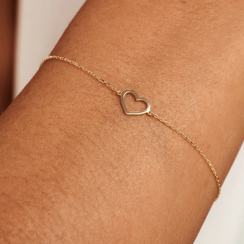 Isabel Bernard Cadeau d'Isabel 14 Karat | Gold Halskette und Armband Geschenksets IB90058