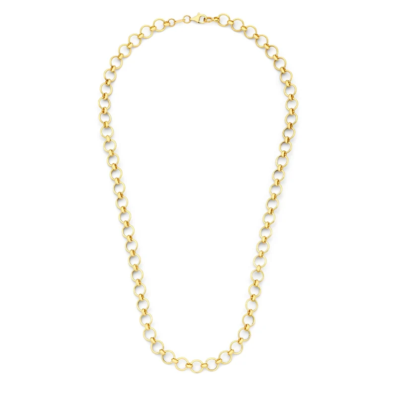 Isabel Bernard Cadeau d'Isabel 14 Karat Gold Halskette und Armband Geschenkset IB90178
