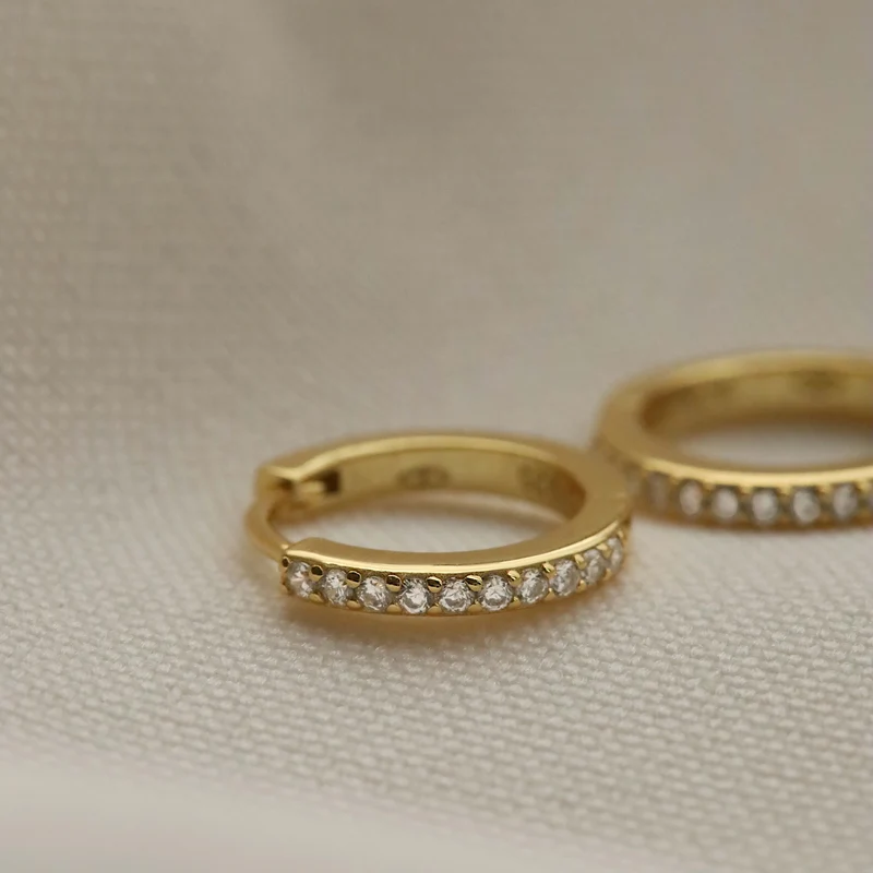 Karma 925 Sterling Silver Flow Earparty EPV47GP