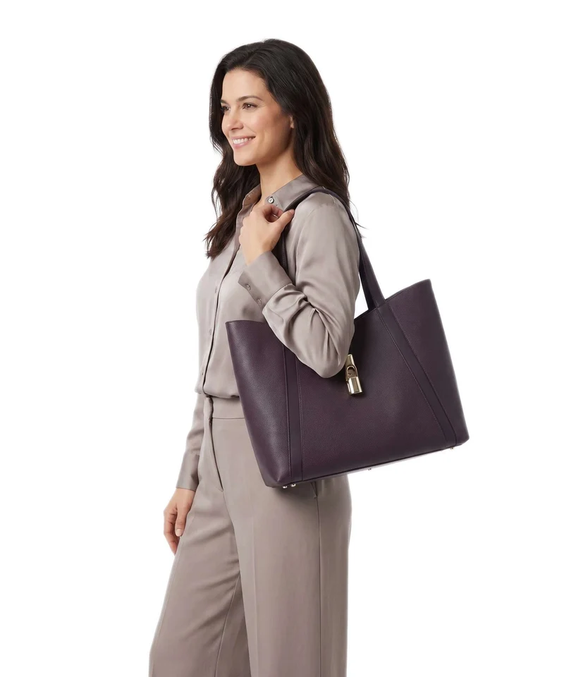 Furla Goccia L Shopper winter bloom