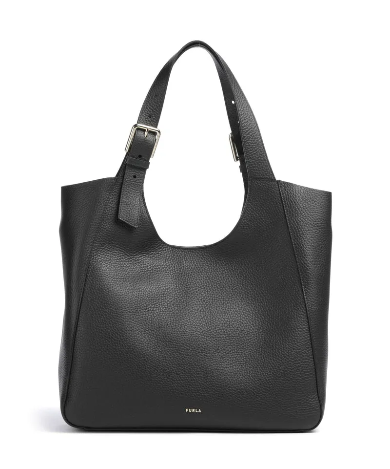 Furla Dora L Shopper nero