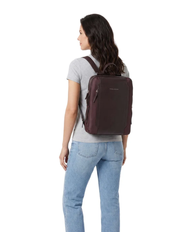 Piquadro W92T Rucksack bordeaux