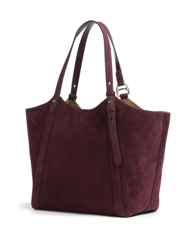 Lauren Ralph Lauren Tasha Large Shopper dark garnet