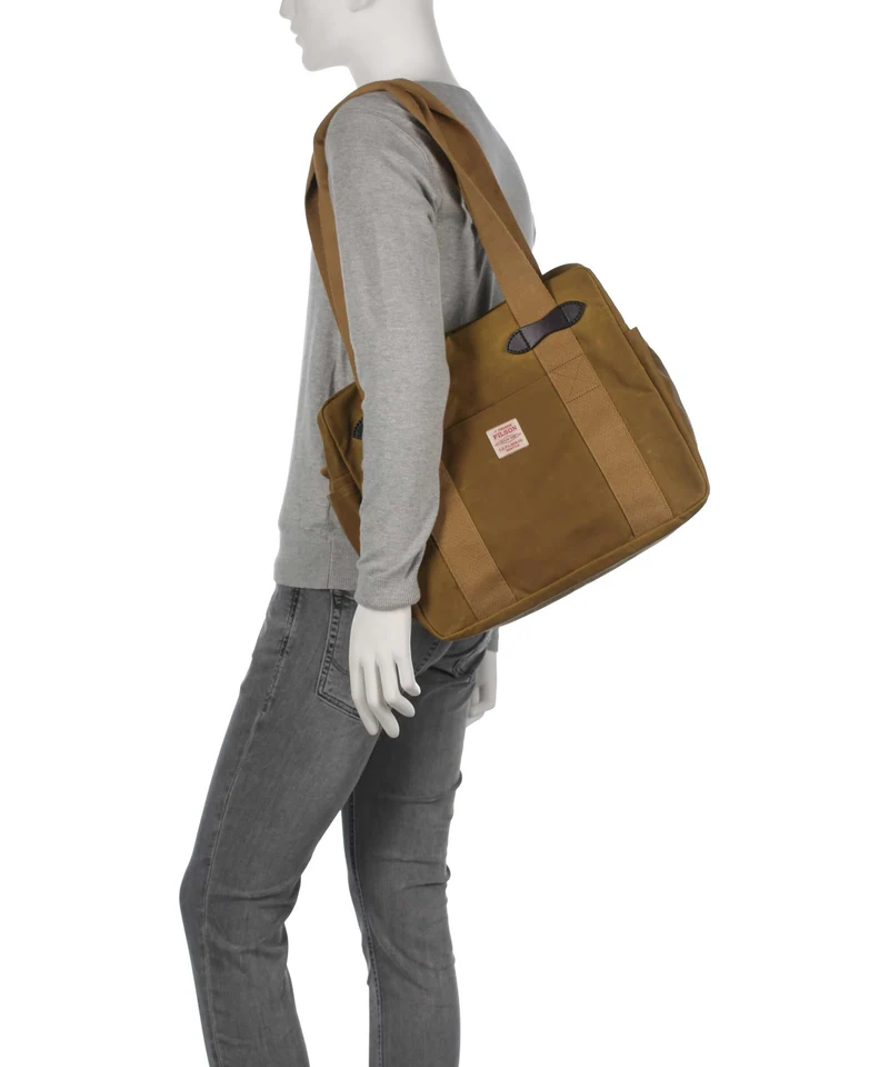 Filson Tin Cloth Shopper dark tan