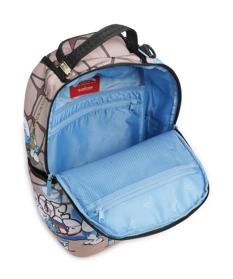 Sprayground Smurfs Art Party Rucksack multicolour