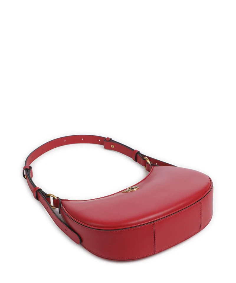 Pinko Half Moon Mini Schultertasche rosso rio/antique gold