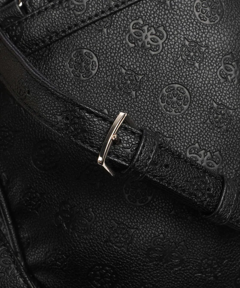 Guess Manhattan II Rucksack black logo