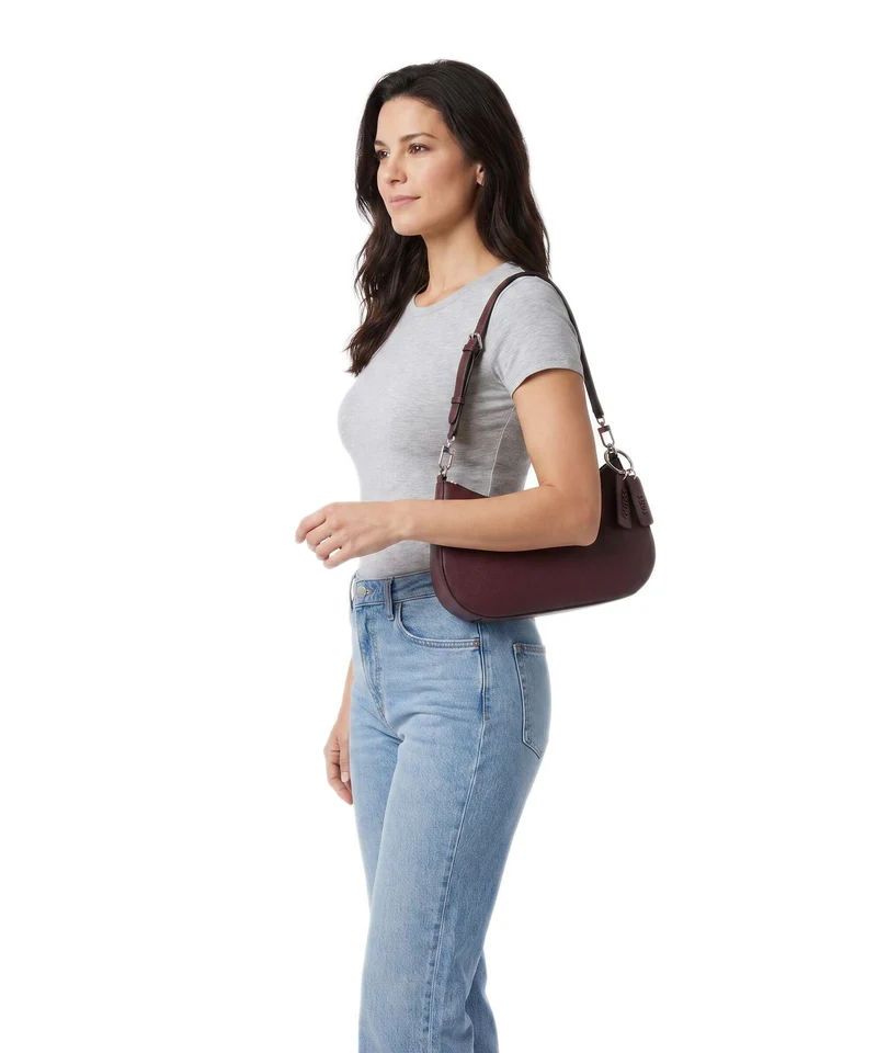 Guess Noelle II Schultertasche burgundy