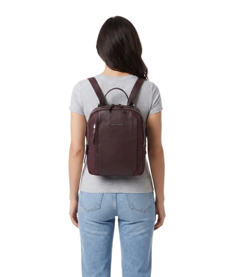 Piquadro W92T Rucksack bordeaux