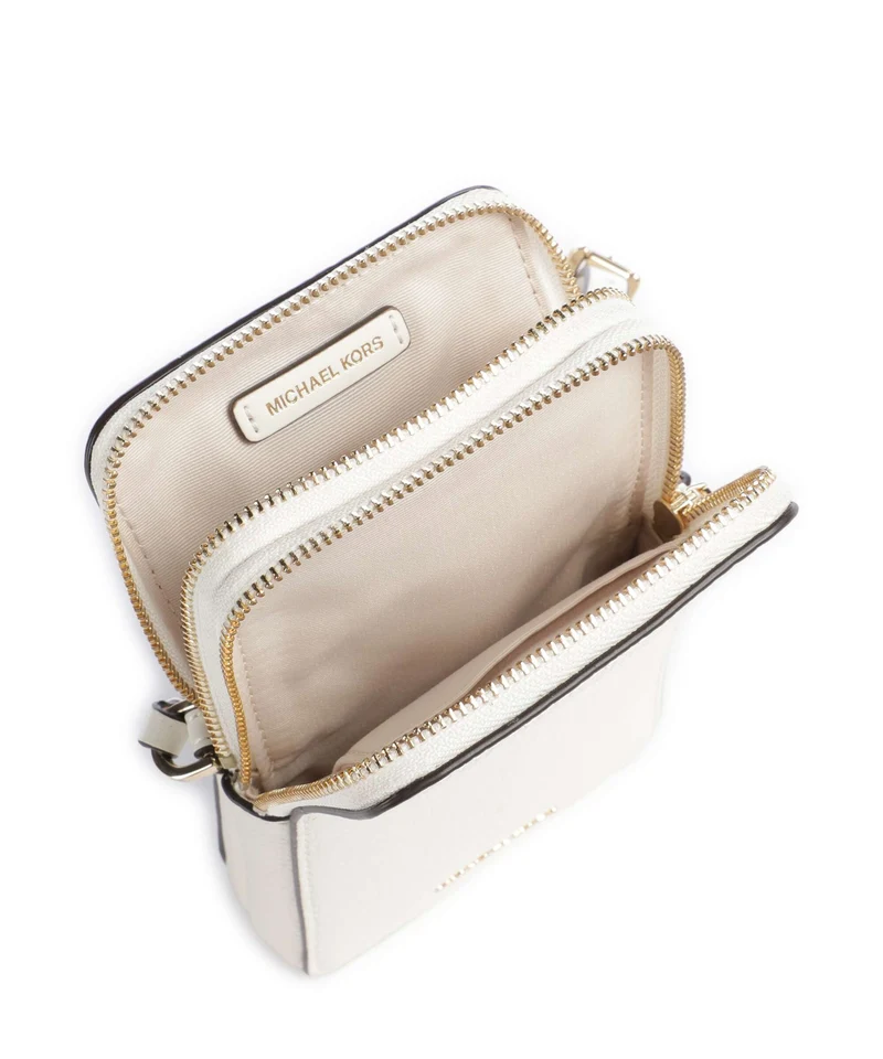 Michael Kors Jet Set Small Handytasche eggshell