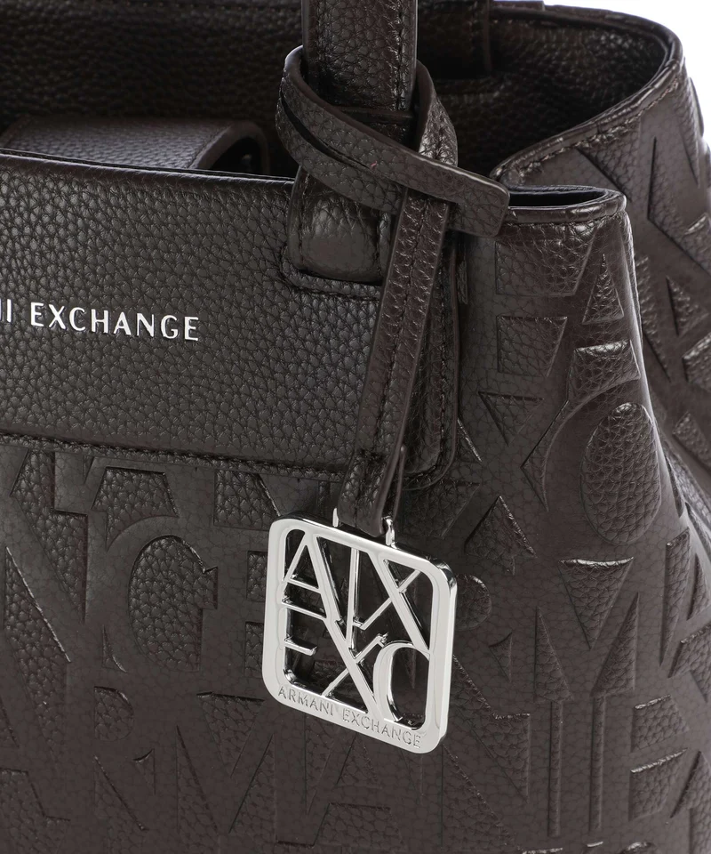 Armani Exchange Liz Monogram S Handtasche antagonist