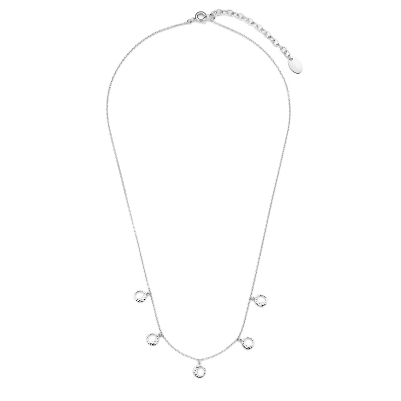 Violet Hamden Luna 925 Sterling Silberne Halskette mit Monden VH340033