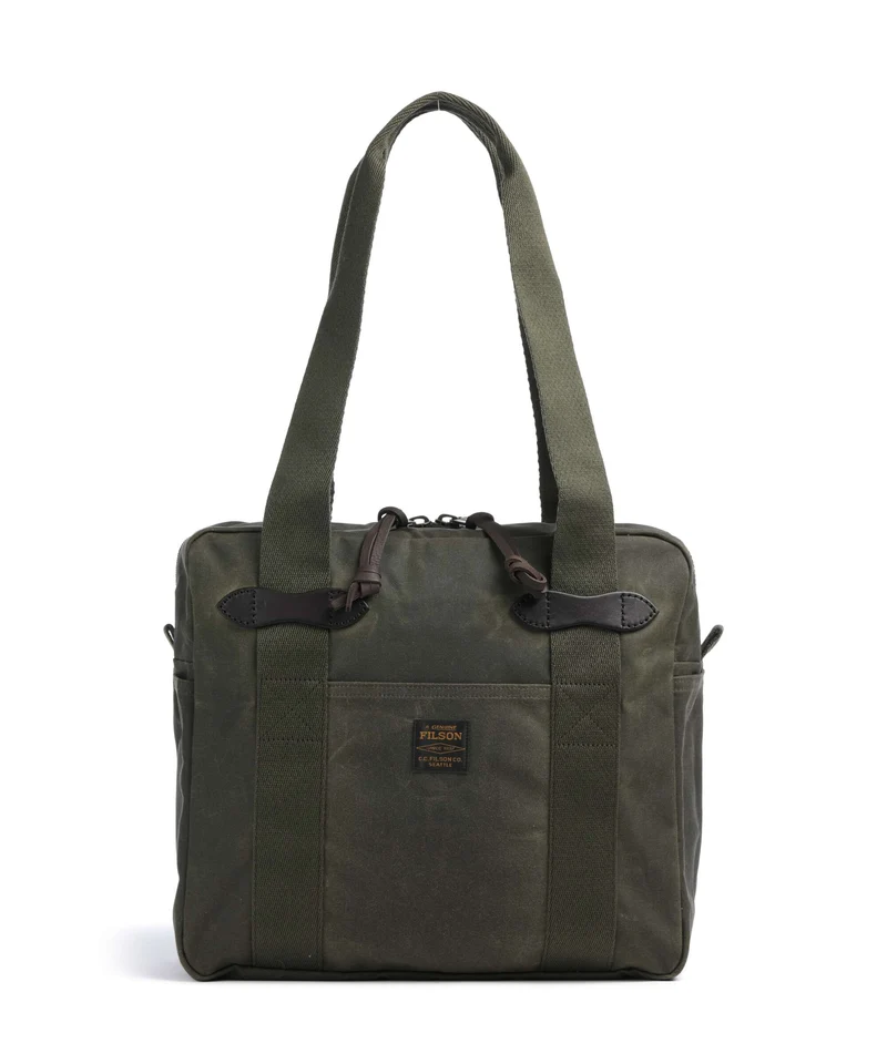 Filson Tin Cloth Shopper otter green