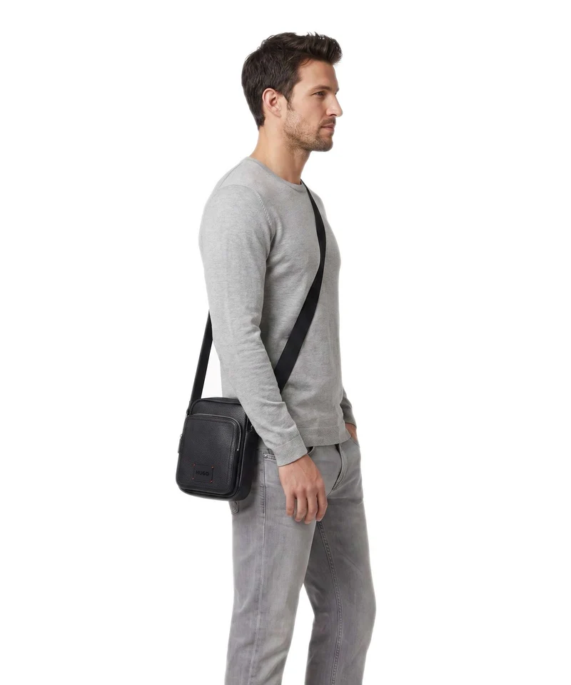 Hugo Ethon Umhängetasche black