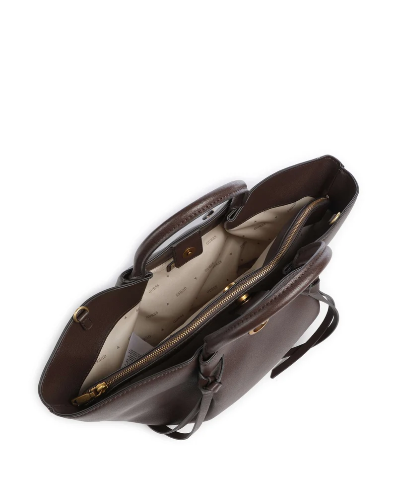 Guess Allegra Girlfriend Handtasche brown