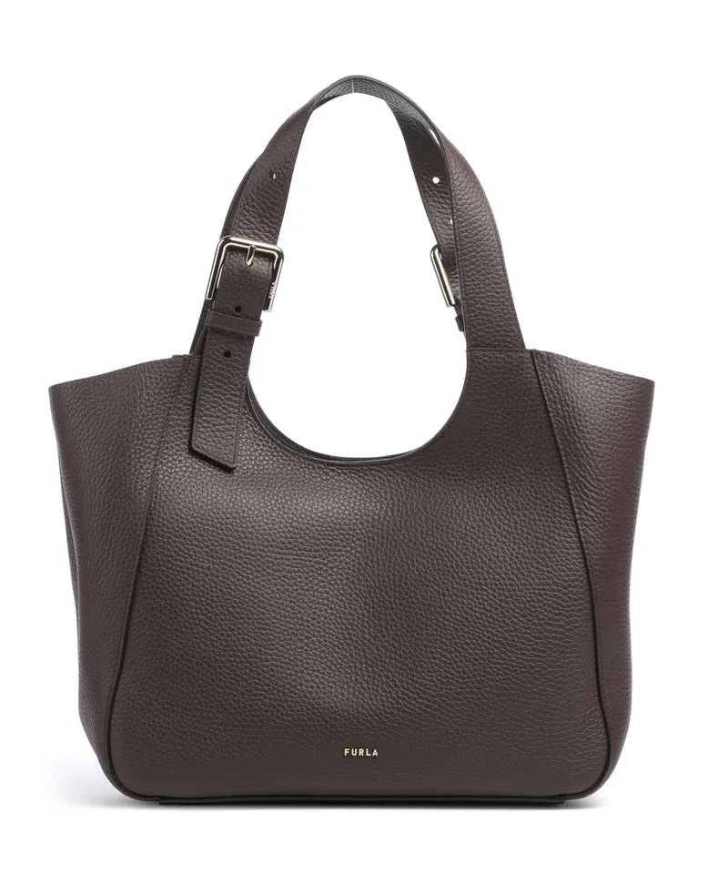 Furla Dora M Shopper cioccolato