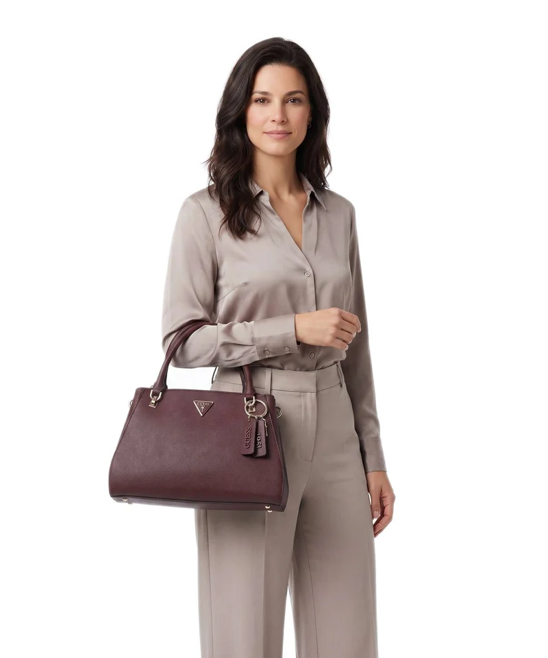 Guess Noelle II Luxury Handtasche burgundy