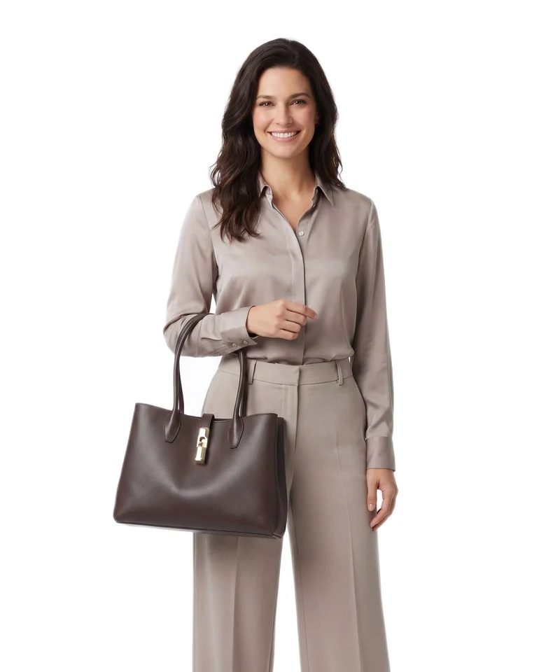 Furla Goccia M Shopper espresso